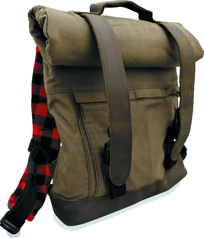 Burly Brand Voyager Back Pack - Dark Oak