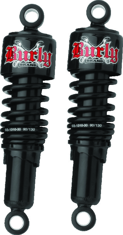 Burly Brand XL Shocks 10.5in - Black