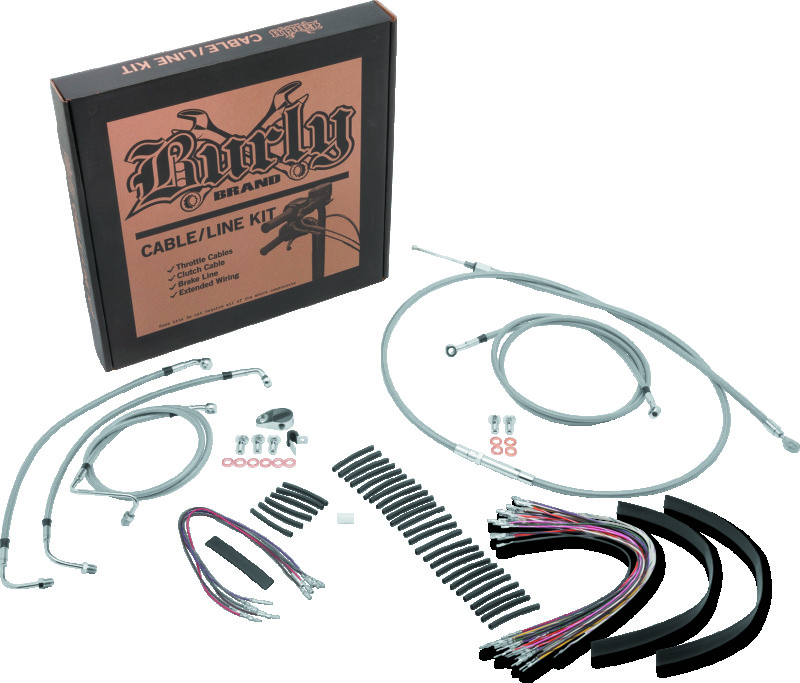 Burly Brand Control Kit 18in - Stainless Steel