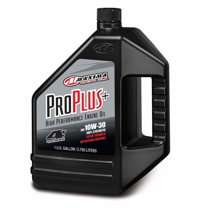 Maxima Pro Plus+ 4T Full Synthetic 10W30 Engine Oil - 128oz