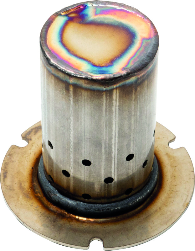 S&S Cycle UTV 3.5mm Holes-Front Plugged 1.75in Power Tune XTO Muffler Insert