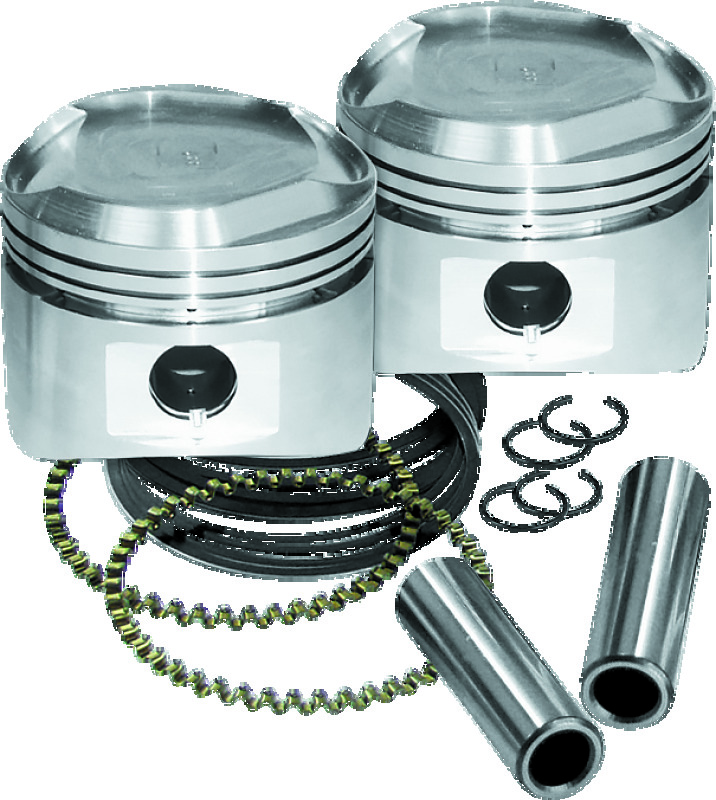 S&S Cycle 84-99 BT w/ Super Stock Heads 80in Pistons - Standard Plus .010in