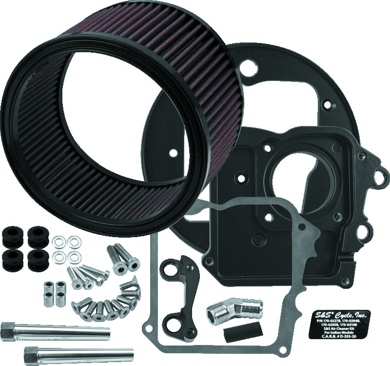 S&S Cycle 14-22 Indian Chief Stock EFI Air Cleaner Kit