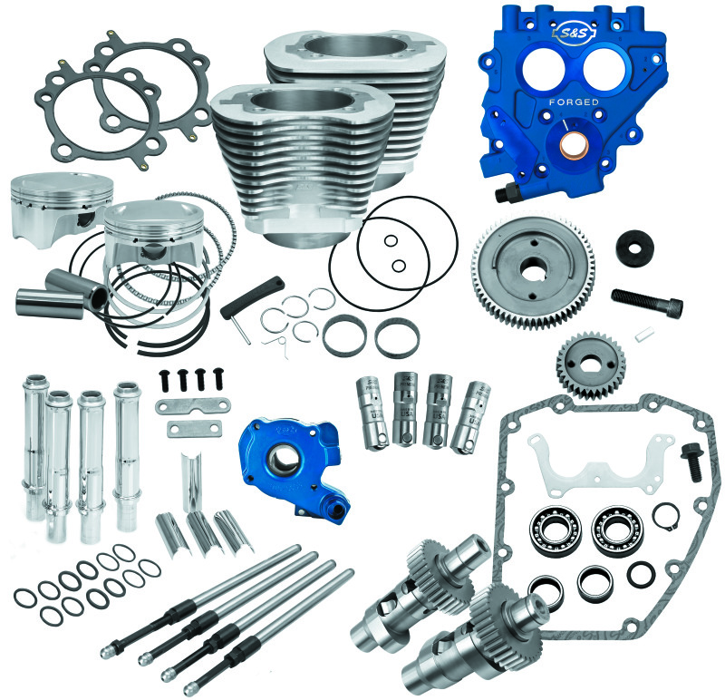 S&S Cycle 99-06 BT 100in Power Package - Silver