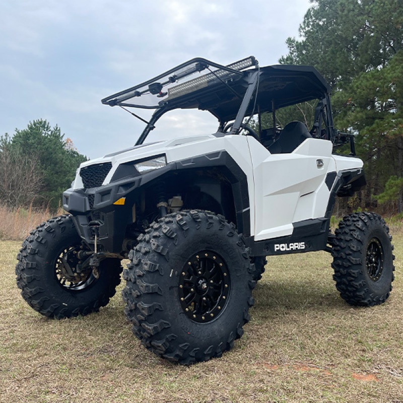 Seizmik 16-23 Polaris General 1000 /4/XP Pro-fit Windshield Flip Up Vented