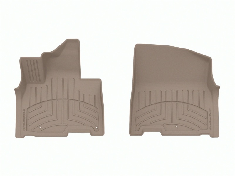 WeatherTech 22-24 Kia Carnival (7 & 8 Passenger) Front FloorLiner HP - Tan