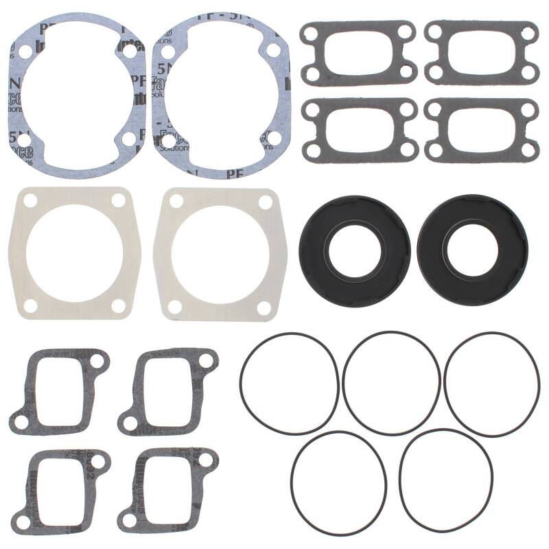 Vertex Pistons 93-94 Safari L 380cc/90-92 Safari Scout 380cc Complete Gasket Kit w/ Seals