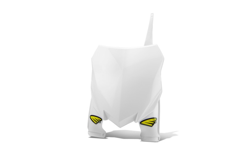 Cycra 13-16 Kawasaki KX250F Front Stadium Number Plate - White