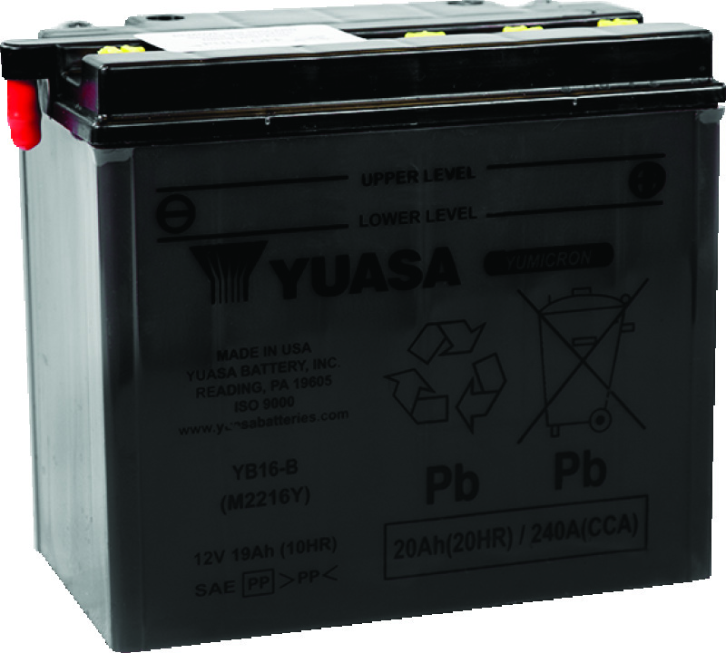 Yuasa YB16-B Yumicron 12-Volt Battery