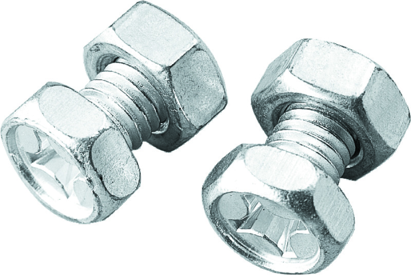Yuasa 6mm Nut & Bolt Set - 2 Sets