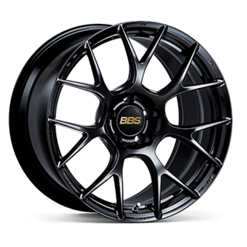 BBS RE-V7 20x9.5 5x112 ET15 Gloss Black Wheel 82mm PFS/Clip Required