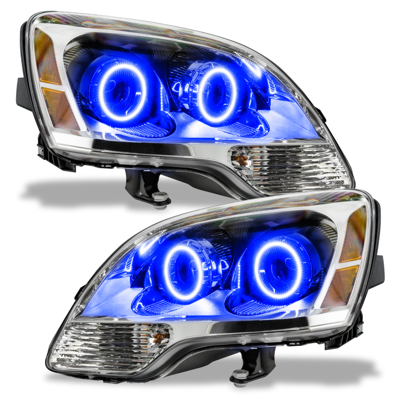 Oracle Lighting 08-12 GMC Acadia Non-HID Pre-Assembled LED Halo Headlights -Blue
