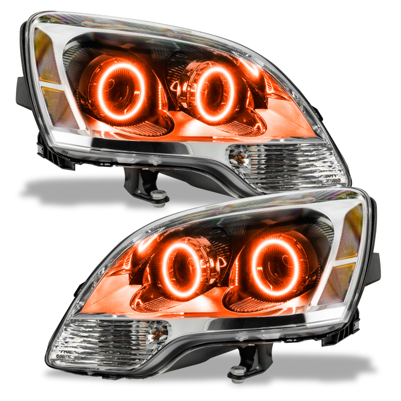 Oracle Lighting 08-12 GMC Acadia Non-HID Pre-Assembled LED Halo Headlights -Amber