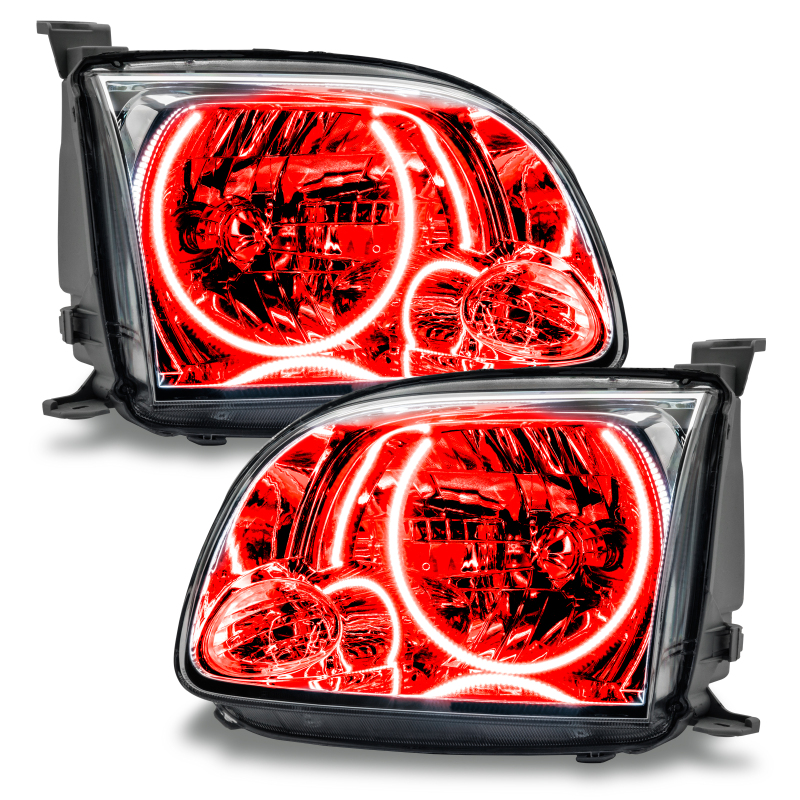 Oracle Lighting 0506 Toyota Tundra Regular/Accessible PreAssembled Halo Headlights Red