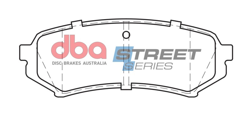 DBA 98-07 Lexus LX470 Rear Street Series Brake Pads