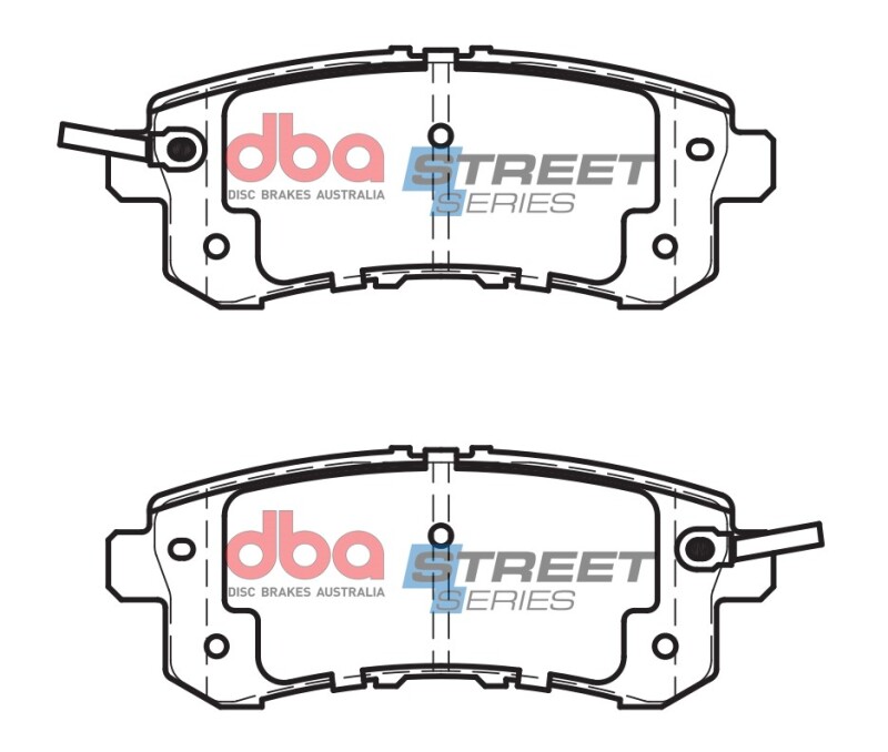 DBA 11-13 Infiniti QX56 Rear Street Series Brake Pads