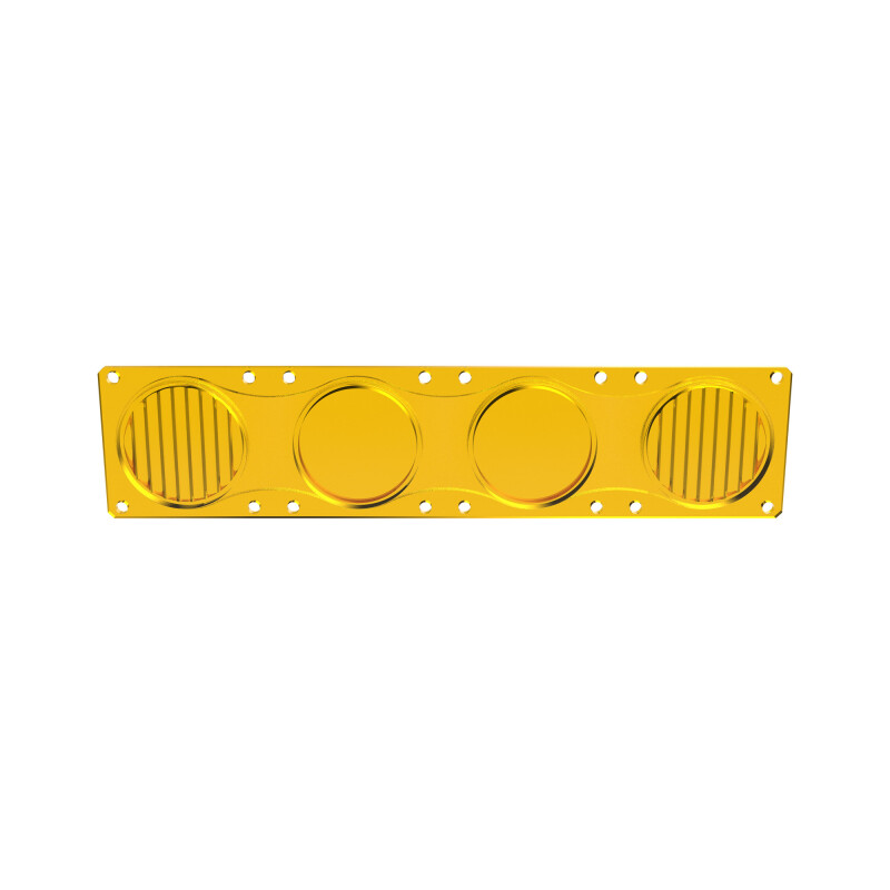 KC HiLiTES FLEX ERA LED Performance Yellow Combo Lens for Light Bars