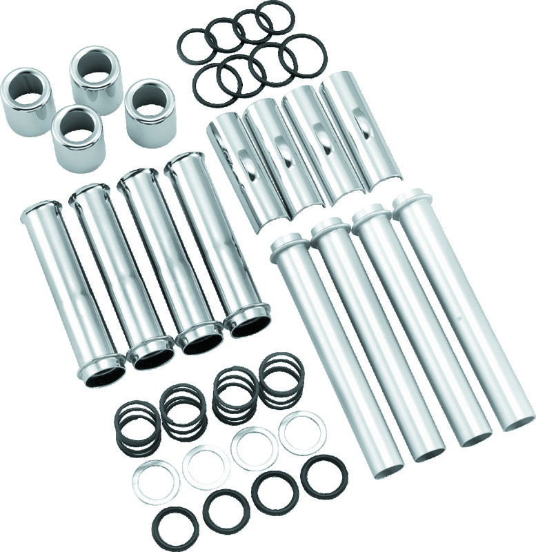 Twin Power 99-17 Twin Cam Twin Push Rod Tube Kit Adjustable Pushrods OK