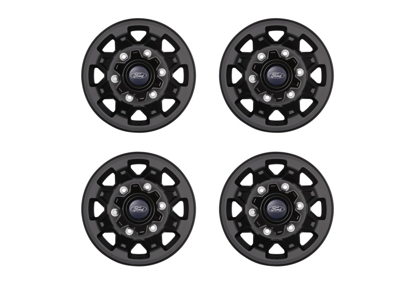 Ford Racing 22-24 Transit 16in Matte Black Wheel Kit
