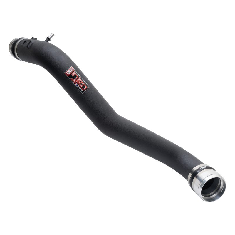 Injen 15-20 Ford F150 2.7L V6 (tt) Aluminum Intercooler Piping Kit - Wrinkle Black