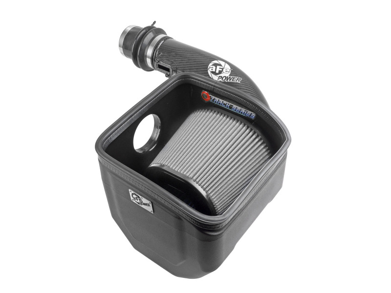 aFe 19-23 Nissan Patrol 4.8L L6 Track Series Carbon Fiber Intake System w/Pro DRY S Filter
