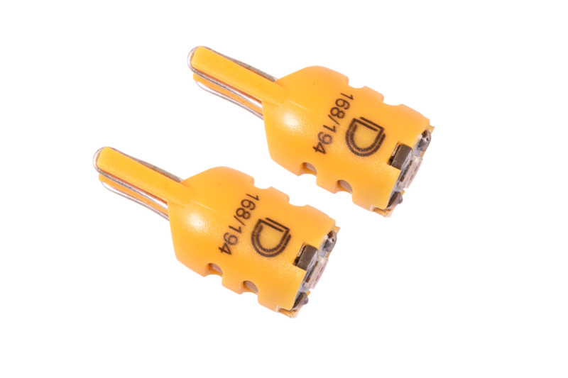 Diode Dynamics 194 LED Bulb HP5 LED - Amber Short (Pair)