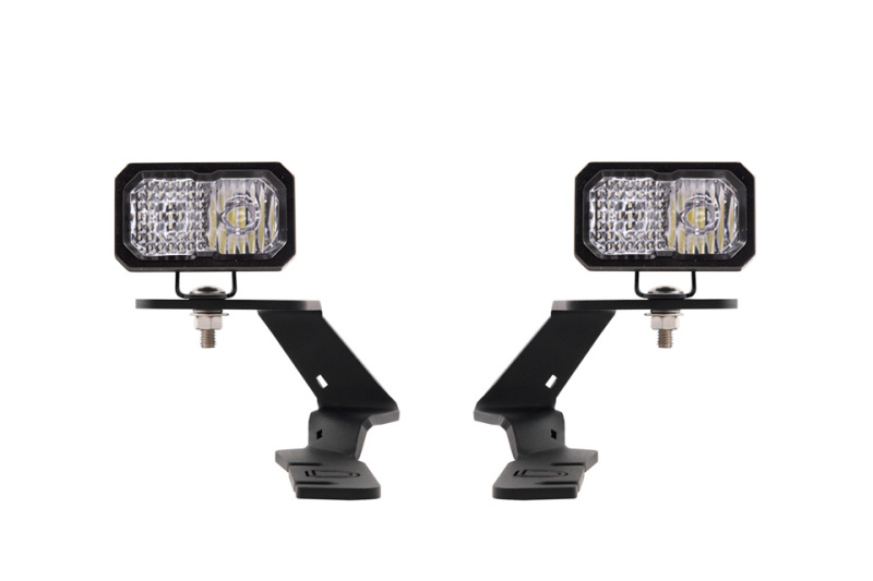 Diode Dynamics 19-21 Ford Ranger Stage Series 2in LED Ditch Light Kit - Pro White Combo
