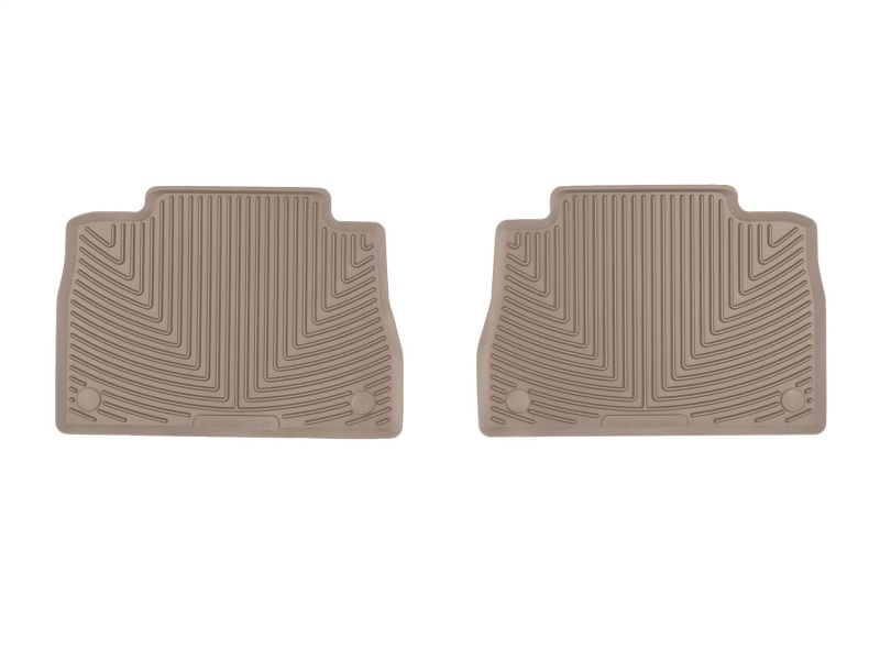 WeatherTech 21-24 Mercedes-Benz AMG GLE 53 / 21-23 GLE 63S Coupe All-Weather Rear Floor Mats - Tan