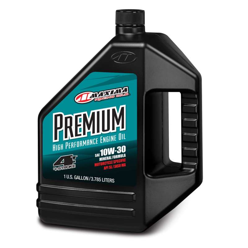 Maxima Premium 4T 10W30 Mineral Engine Oil - 128oz