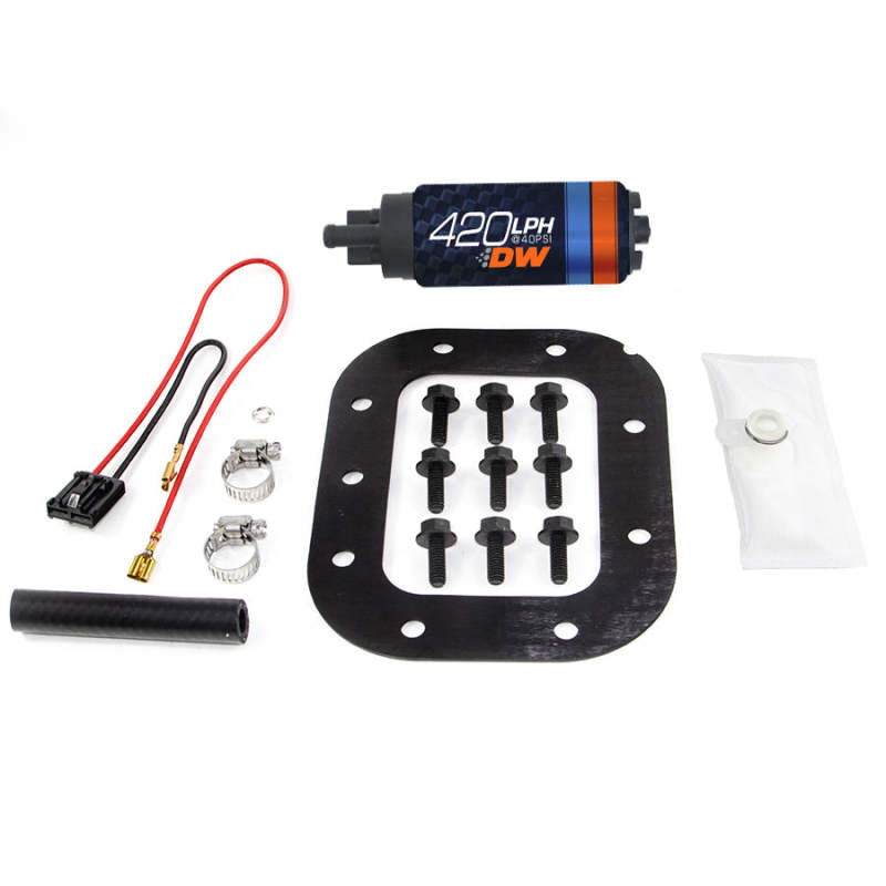 DeatschWerks DW420 Series 420lph In-Tank Fuel Pump w/ Install Kit For Corvette 84-85 5.7L