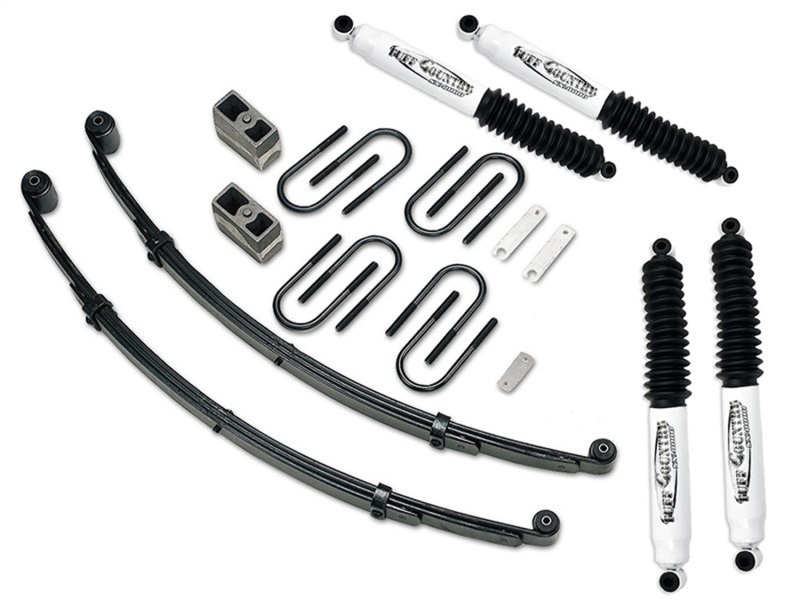 Tuff Country 88-91 Chevy Blazer 4wd 2in Lift Kit Heavy Duty (SX8000 Shocks)
