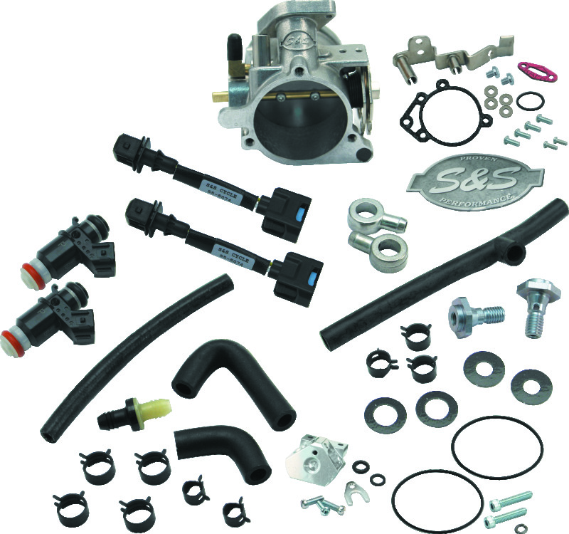 S&S Cycle 01-05 BT 58mm Single Bore Throttle Body Kit