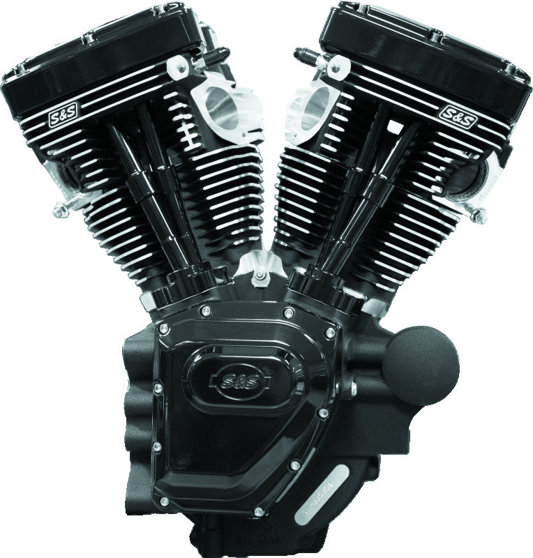 S&S Cycle 99-06 BT T124 Black Edition Longblock Engine - 640 GE Cams