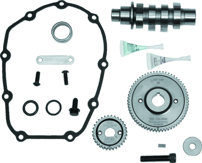S&S Cycle 2017 M8 Touring 475G Gear Drive Camshaft Kit