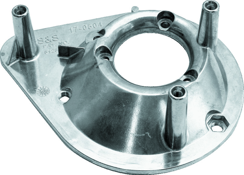 S&S Cycle 57-85 XL w/ Super E/G Carb Air Cleaner Backplate