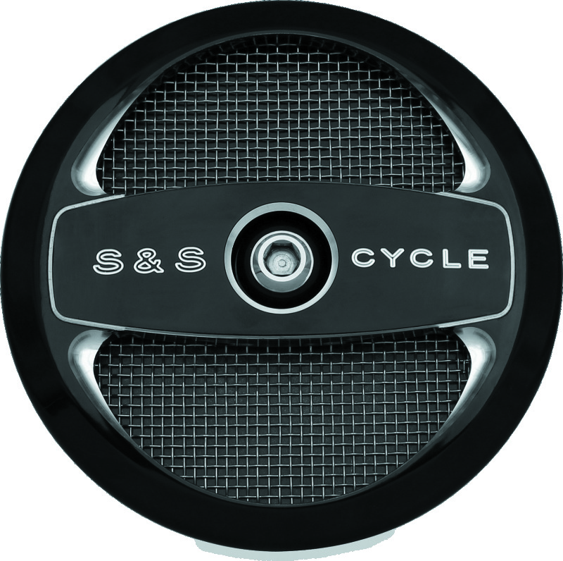 S&S Cycle Air 1 Air Cleaner Cover - Gloss Black