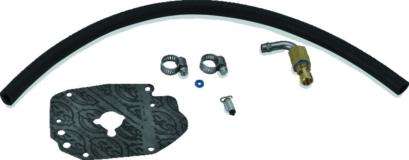 S&S Cycle Super E/G Carburetors Retrofit Fuel Line Kit