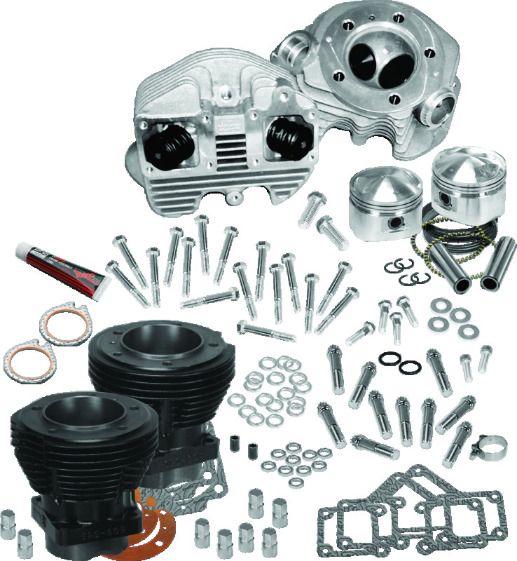S&S Cycle 66-78 BT Complete 74in Top End Replacement Kit