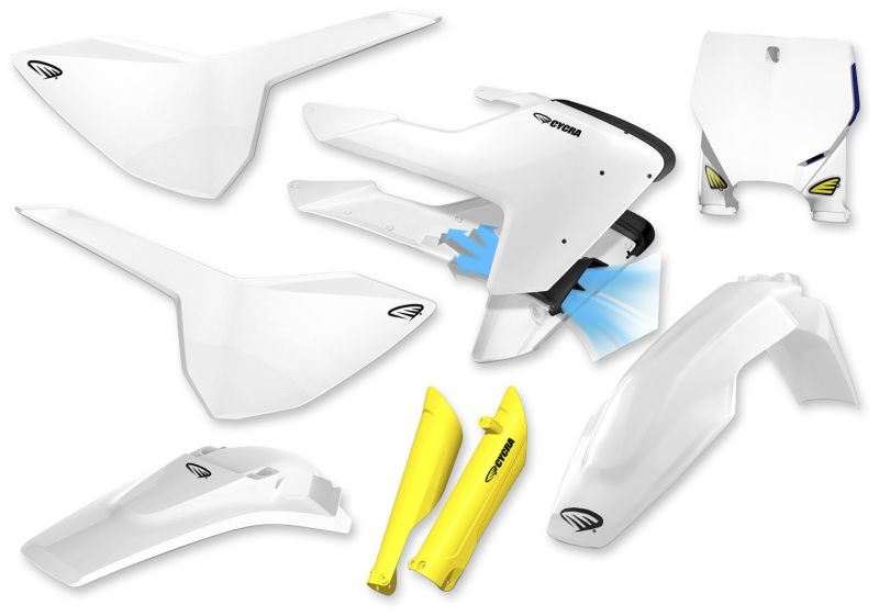 Cycra 16-18 Husqvarna FC/FX/TC/TX Powerflow Body Kit - OEM