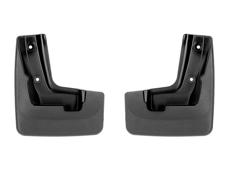 WeatherTech 18-23 Subaru Crosstrek No Drill Mudflaps Front Pair - Black