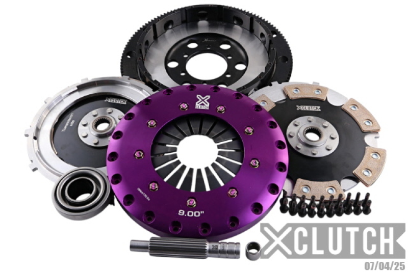 XClutch 87-91 Mazda RX-7 Turbo 1.3L 9in Twin Solid Ceramic Clutch Kit