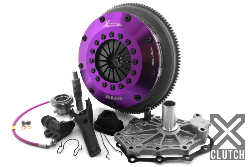 XClutch 93-98 Nissan Skyline GT-R 2.6L R33 8in Twin Sprung Ceramic Clutch Kit