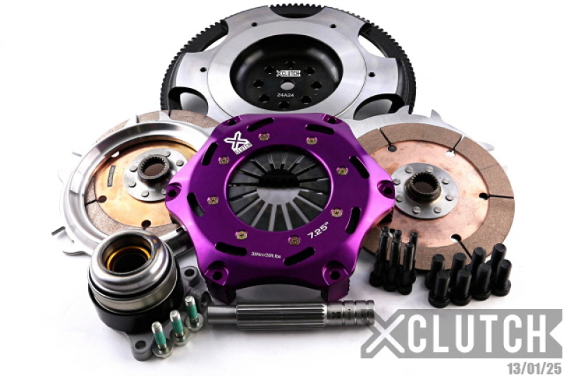 XClutch 23-24 Toyota GR Corolla Morizo Edition 1.6L 7.25in Twin Solid Ceramic Clutch Kit