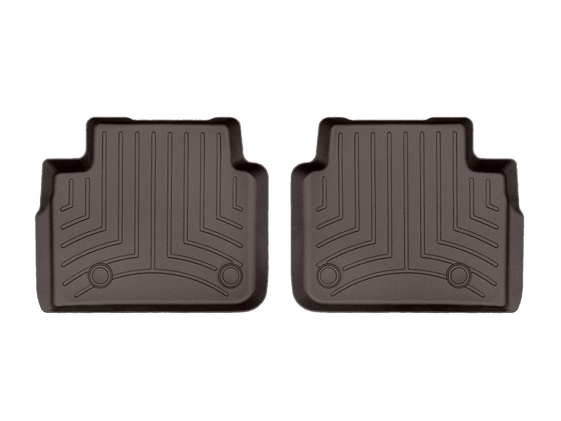 WeatherTech 21-23 Jeep Grand Cherokee L (6-Passenger) 2nd Row Rear FloorLiner HP - Cocoa