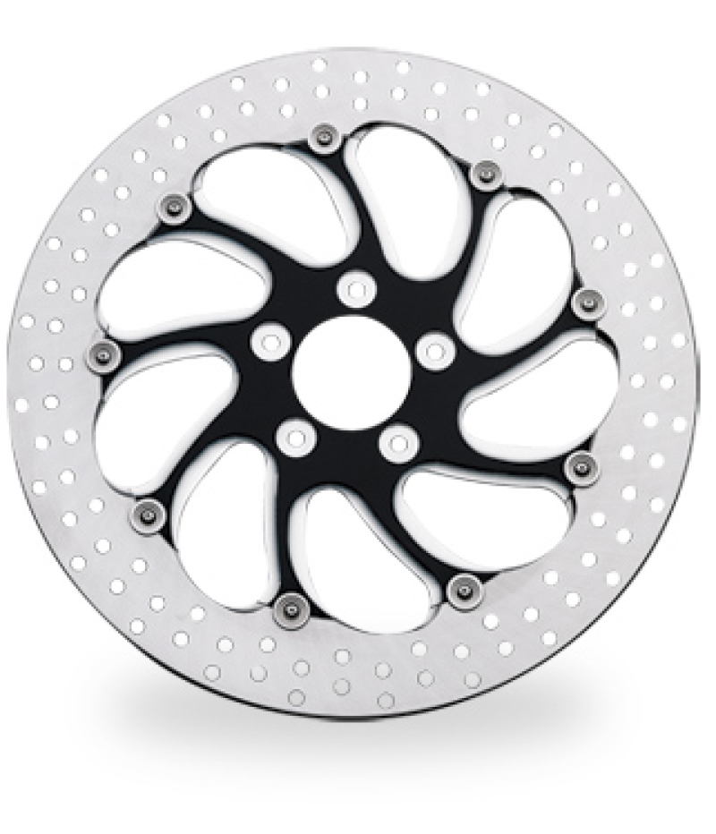Performance Machine Disc/Carr 11.5 Torque Rr Left - Contrast Cut Platinum
