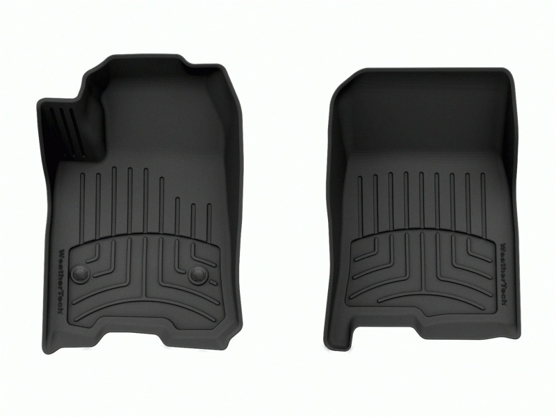 WeatherTech 2023 GMC Canyon / Chevrolet Colorado (w/ Carpet) CrewCab Front FloorLiner HP - Black