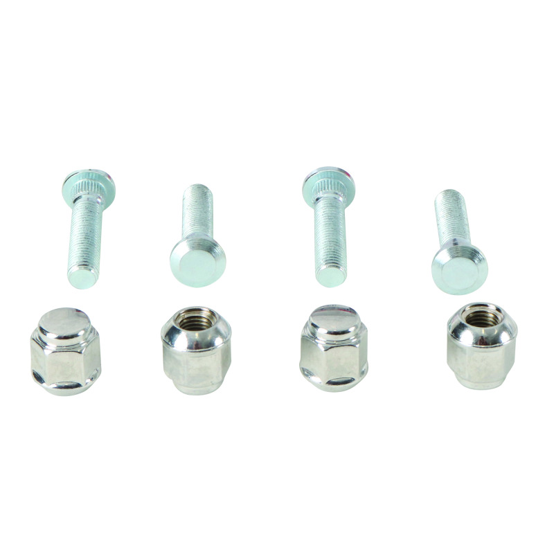 QuadBoss 01-04 Honda TRX500FA FourTrax Foreman Rubicon 4x4 AT (02) Front Wheel Stud & Nut Kit