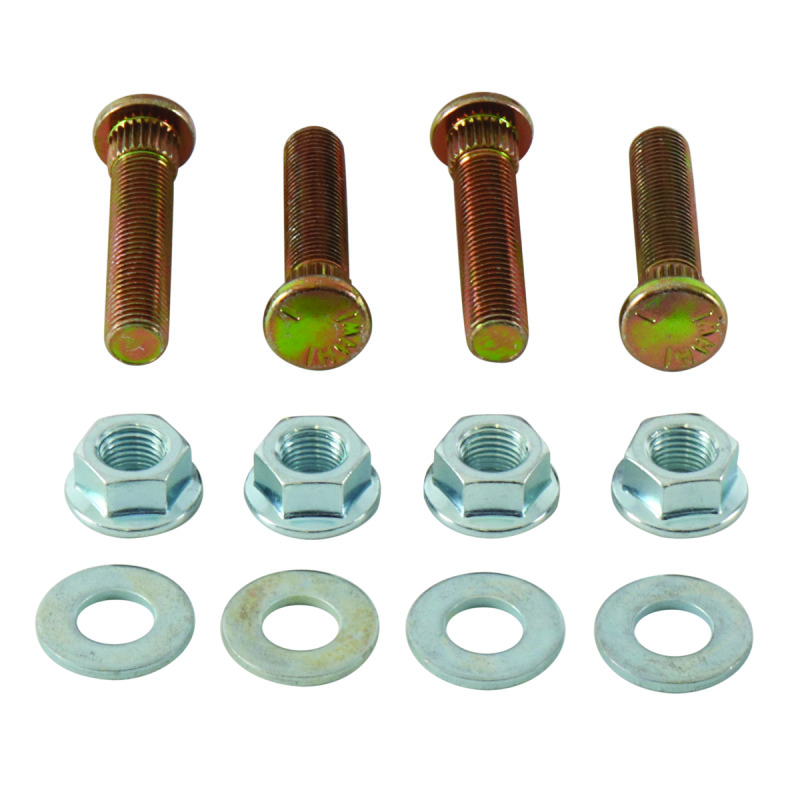 QuadBoss 09-10 Polaris Ranger 500 EFI (02) Front Wheel Stud & Nut Kit