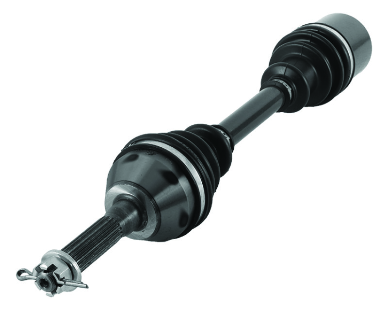 QuadBoss 11-12 Polaris Sportsman 400 HO (02) Front Left Side Rugged Axle