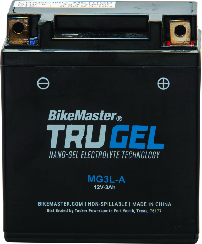BikeMaster TruGel Battery - MG3L-A